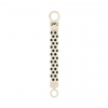 Держатель для пустушки BIBS Clip Loop Polka Ivory / Black