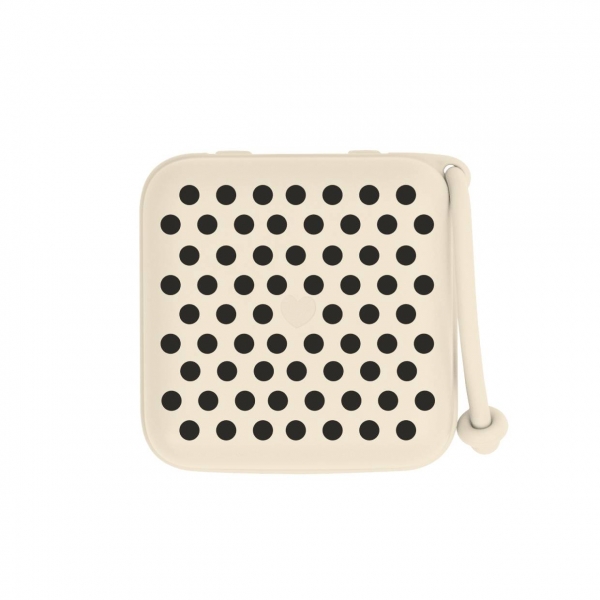 Контейнер для пустушок BIBS STUDIO Polka Ivory Black