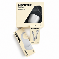 Набор для кормления HEORSHE Toddler Gray